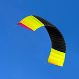 Hyper 12ft Yellow/Black/Yellow Stacker Power Kite