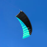 Stacker 6ft Cyan/Black Splitz Power Kite