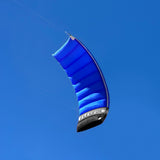 Stacker 6ft Blue Power Kite with Logo