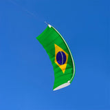 Stacker 6ft Brazil Flag Power Kite