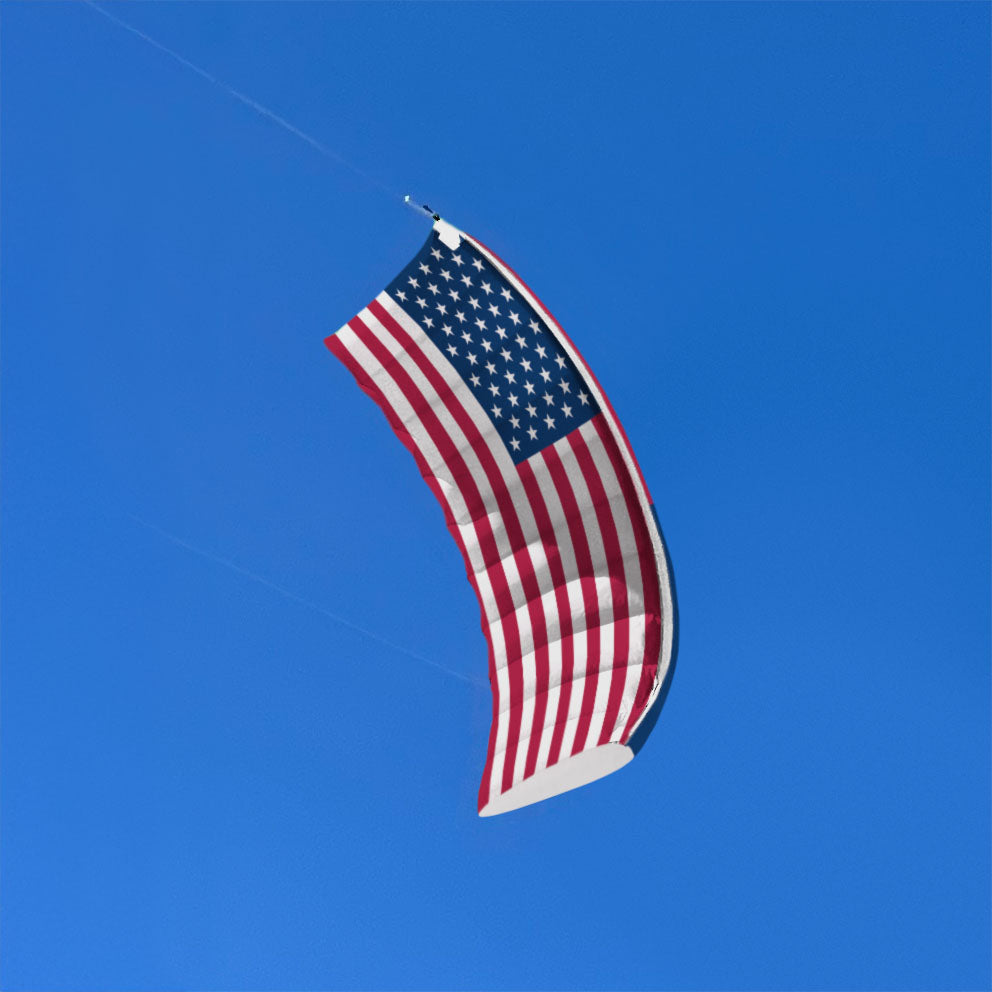 Stacker 6ft USA Flag Power Kite