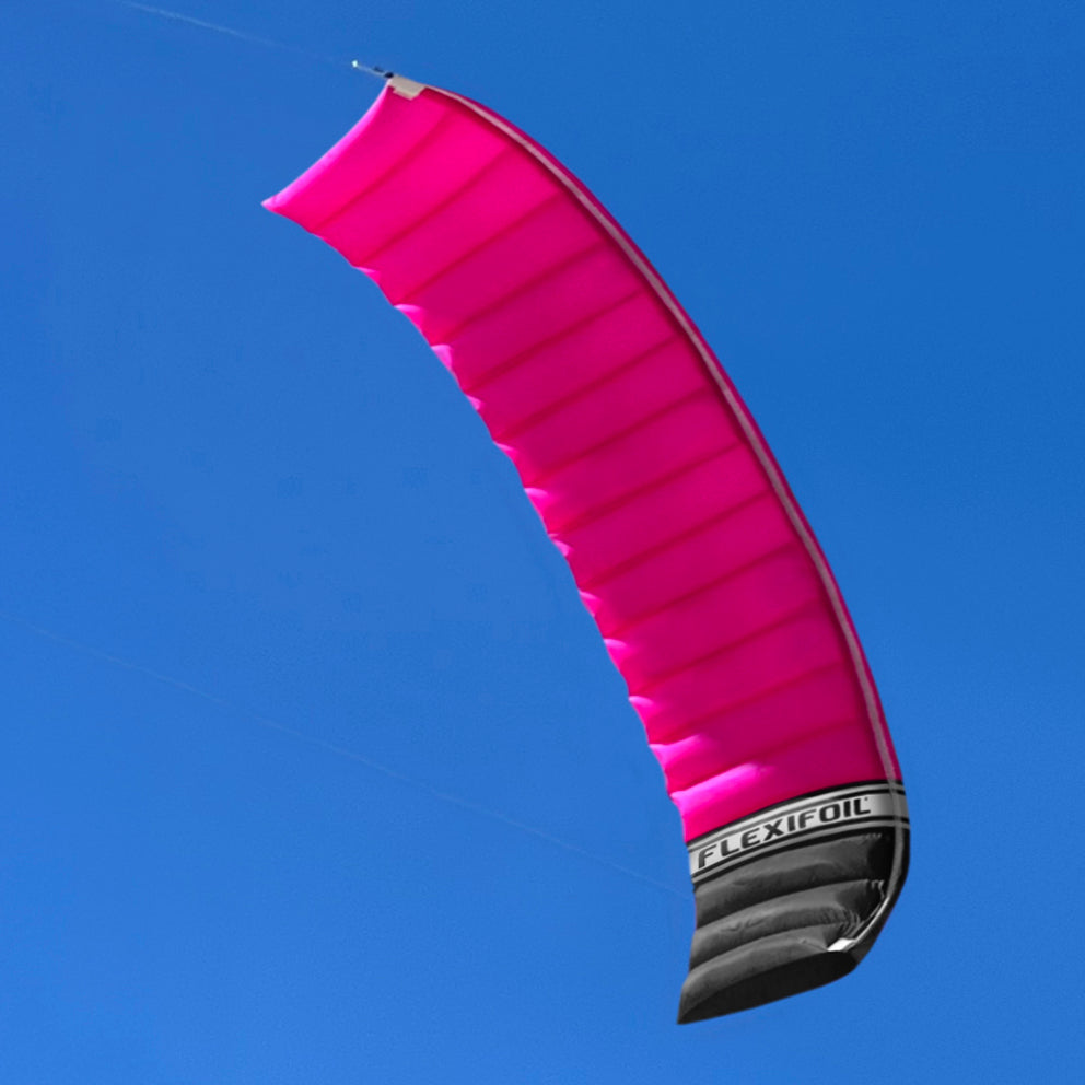 Super 10ft Pink Stacker Power Kite with Logo