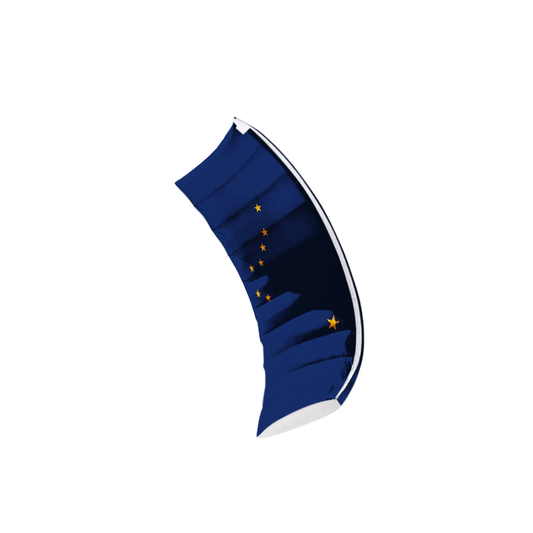 Stacker 6ft Alaska Flag Power Kite