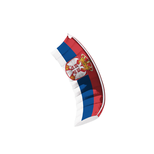 Stacker 6ft Serbia Flag Power Kite