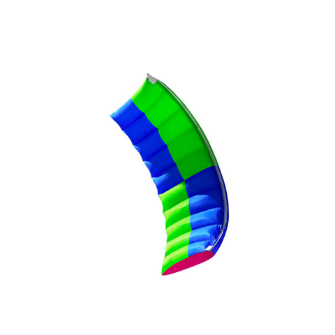 Stacker 6ft Green/Black Battenburg Power Kite