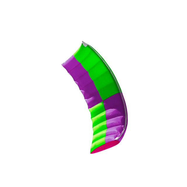 Stacker 6ft Green/Purple/Pink Battenburg Power Kite