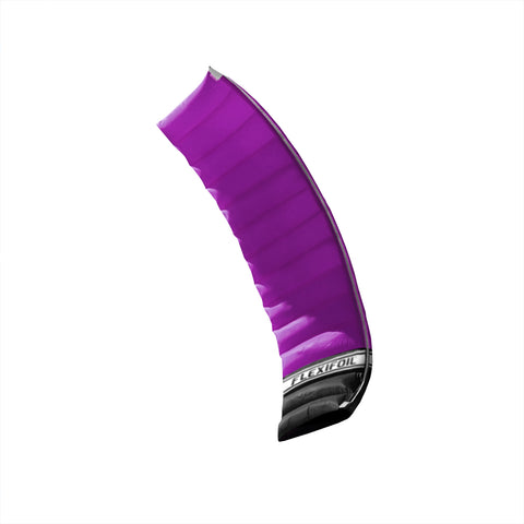Pro-Team 8ft Purple Stacker Power Kite with Logo