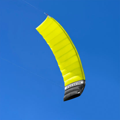 Pro-Team 8ft Yellow Stacker Power Kite with Logo