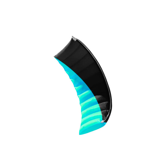 Stacker 6ft Cyan/Black Splitz Power Kite