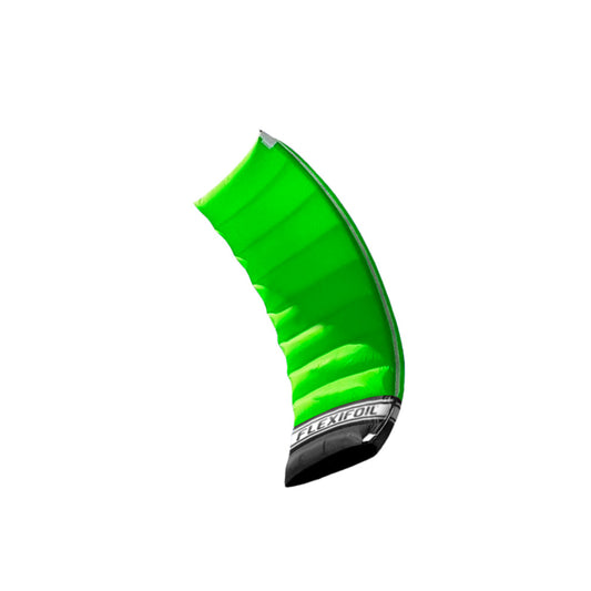 Stacker 6ft Green Power Kite with Logo