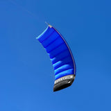 Stacker 6ft Blue Power Kite with Logo Reservation