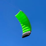 Stacker 6ft Green Power Kite with Logo Reservation