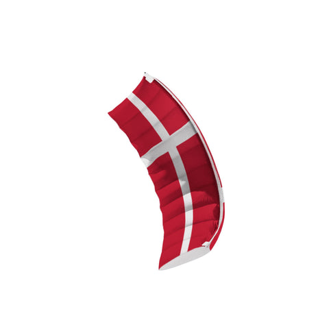 Stacker 6ft Denmark Flag Power Kite