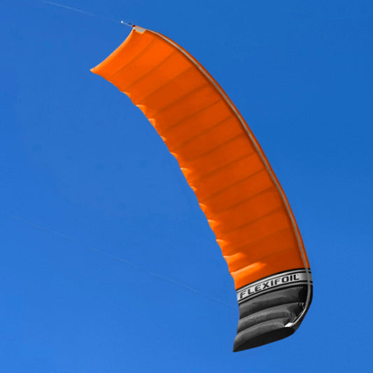 Super 10ft Orange Stacker Power Kite with Logo
