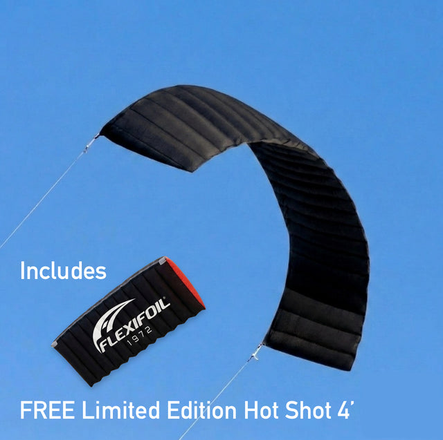 Hyper 12ft Black Power Kite Pre-Order