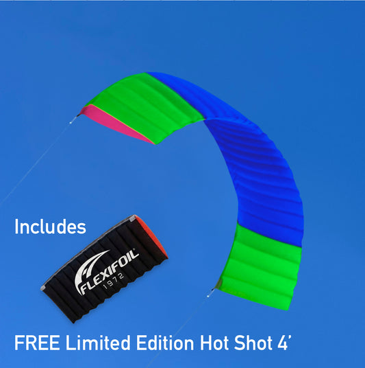 Hyper 12ft Green / Blue / Green Power Kite Pre-Order
