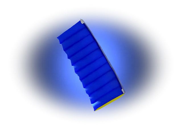 Hot Shot 4ft Blue Stacker Power Kite